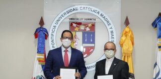 Universidad Madre y Maestra firma acuerdo de cooperación con Dgapp