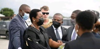 La viuda del presidente Jovenel Moise regresa a Haití