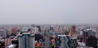 Escasas lluvias y mucho calor por presencia del polvo del Sahara