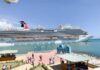 Al país llegaron 14,341 cruceristas en julio por los puertos Amber Cove y La Romana