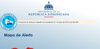 COE coloca 5 provincias en alerta roja por efectos de vaguada