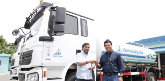 INAPA recibe dos camiones cisterna para suplir agua potable como parte del proyecto PARGIRH