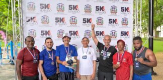 Luis de los Santos y Edilania Pichardo ganan primer maratón 5K del Senado