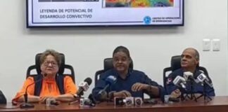 COE : «no se descuiden ante aguaceros del fin de semana»