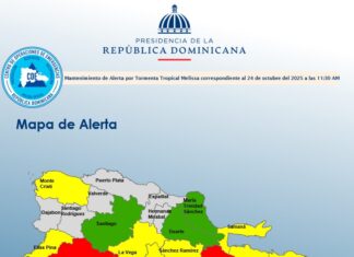 Gobierno mantiene medidas preventivas y despliega asistencia por efectos de la tormenta tropical Melissa