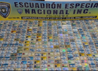 Policía apresa hombre con 538 carnets de instituciones policiales, militares y afines