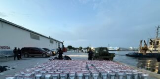 DNCD CAPTURA HOMBRE VINCULA DECOMISO DE 1.4 TONELADAS DE COCAÍNA EN SPM