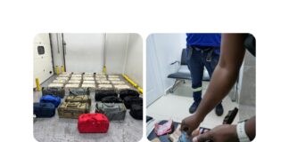 DNCD ARRESTA HOMBRE ERA PERSEGUIDO POR ALIJO DE 918 PAQUETES DE COCAÍNA