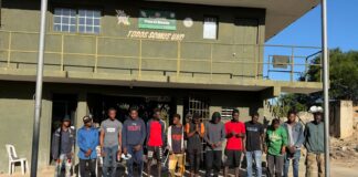 Ejército detiene a 12 indocumentados detectados con cámaras de vigilancia en Santiago Rodríguez