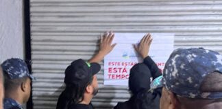 Policía y COBA intervienen negocio “Los Chelos” por contaminación sónica en Los Guaricanos, SDN