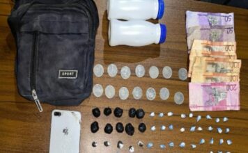 Policía Nacional apresa a “Kinito” y le ocupa drogas durante intervención en Consuelo, San Pedro de Macorís