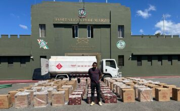 Ejército ocupa contrabando de más de un millón de cigarrillos oculto en camión tanquero en Azua