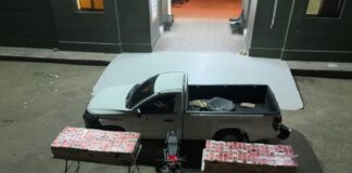 Ejército incauta contrabando de 118,000 cigarrillos oculto en los compartimentos de una camioneta en Dajabón