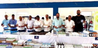 Ministerio de Salud mantiene despliegue sanitario en Gaspar Hernández tras desbordamiento del río Joba