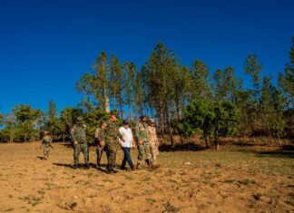 Ministros de la Presidencia y de Defensa recorren zona fronteriza norte para reforzar seguridad y atender necesidades comunitarias