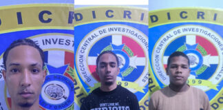Policía Nacional apresa tres hombres vinculados a la muerte de una mujer y herir a otras cinco personas en Sabana Perdida, SDN