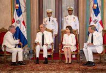 Presidente Abinader recibe cartas credenciales de seis nuevos embajadores acreditados ante el Gobierno dominicano