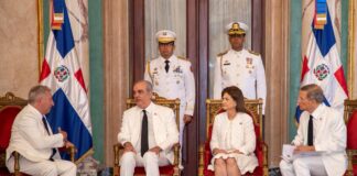Presidente Abinader recibe cartas credenciales de seis nuevos embajadores acreditados ante el Gobierno dominicano