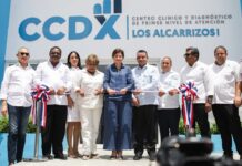 Raquel Peña encabeza entrega de centro diagnóstico en Los Alcarrizos