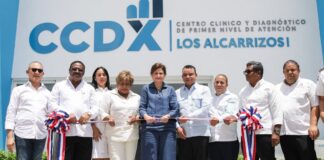 Raquel Peña encabeza entrega de centro diagnóstico en Los Alcarrizos