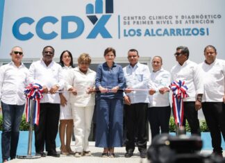 Raquel Peña encabeza entrega de centro diagnóstico en Los Alcarrizos