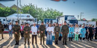 Ministerio de Defensa realiza amplio operativo médico y odontológico en Montecristi y anuncia construcción de escuela vocacional