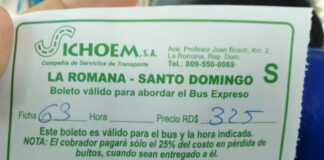 Pese a subsidios, suben hasta RD$50 los pasajes en La Romana