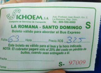 Pese a subsidios, suben hasta RD$50 los pasajes en La Romana