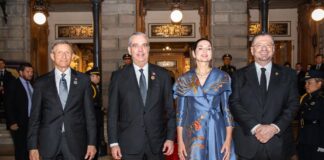 Presidente Abinader participa en cena oficial ofrecida por su homólogo de Costa Rica, Rodrigo Chaves Robles, en honor a jefes de Estado y de Gobierno