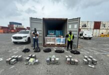 DNCD decomisa 120 paquetes de cocaína camuflada en equipos médicos en Caucedo
