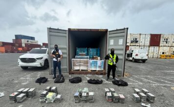 DNCD decomisa 120 paquetes de cocaína camuflada en equipos médicos en Caucedo