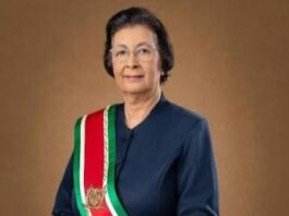 Presidenta de Surinam llegará a República Dominicana este sábado; será recibida por el presidente Luis Abinader en el Palacio Nacional el lunes