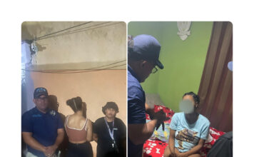 DICRIM localiza sanas y salvas a adolescente reportada desaparecida y a joven junto a su hijo menor en SDE