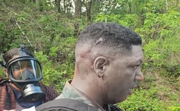 Tres policías y un capitán del Ejército resultan heridos en protesta de San Juan de la Maguana