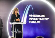 Raquel Peña proyecta a República Dominicana como un destino confiable para la inversión en el Americas Investment Forum 2026