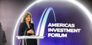 Raquel Peña proyecta a República Dominicana como un destino confiable para la inversión en el Americas Investment Forum 2026