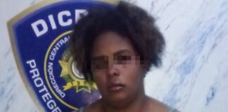 Policía Nacional apresa a mujer acusada de matar a su pareja durante incidente en Los Guaricanos