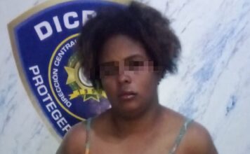 Policía Nacional apresa a mujer acusada de matar a su pareja durante incidente en Los Guaricanos