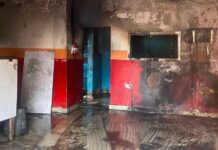 Explosión de cilindro de gas provoca incendio en cafetería en Los Guaricanos; hay cuatro lesionados
