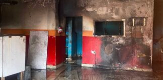 Explosión de cilindro de gas provoca incendio en cafetería en Los Guaricanos; hay cuatro lesionados
