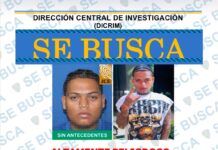 Policía identifica y activa búsqueda de dos hombres vinculados a asalto a mensajero en Santiago
