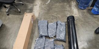 DNCD incauta seis paquetes de marihuana ocultos en un portaplanos